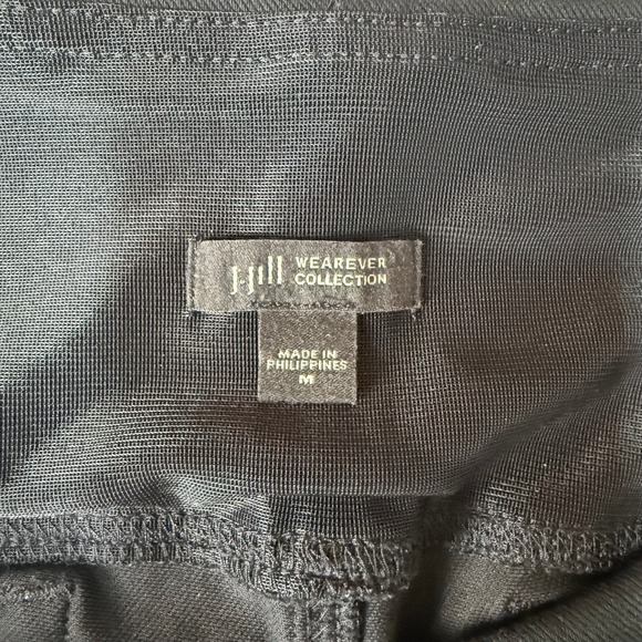 J Jill Pants Womens Medium Black Wearever Collection Slim Leg Pull On Cuffed Hem - Picture 4 of 11